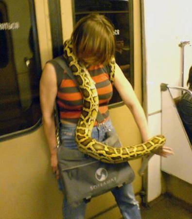 Dünya Metrolarından Güldüren Kareler 14