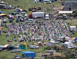 Geleneksel Şeyh Turhasan Veli Hazretleri Etli Pilav Şöleni İlgi Gördü