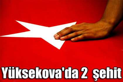 Hakkari Yüksekova'da 2 şehit