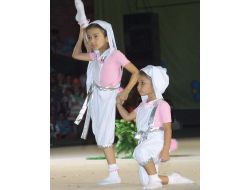 Taşkent’teki Çocuk Jimnastik Turnuvası Renkli Görüntülere Sahne Oldu