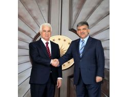 Kktc Cumhurbaşkanı Eroğlu Çankaya Köşkü'nde