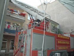 Kırşehir Güne Yangınla Uyandı