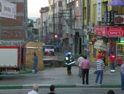 Bursa'daki Yol Çökmesi Paniğe Sebep Oldu