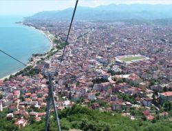 Ordu'da Kurulan Teleferik Büyük İlgi Görüyor