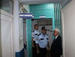 Giresun Valisi Şahin'den Karakol Denetimi