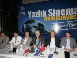 Bursa'da Yazlık Sinema Kumpanyası Başlıyor