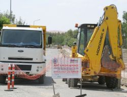 Siirt'te Şehiriçi Doğalgaz Şebekesi Döşeme Çalışmaları Başladı