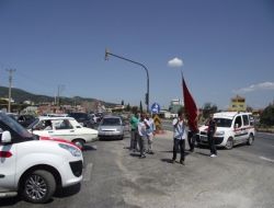 Dolmuşçular Terör Saldırısına Tepki Gösterdi