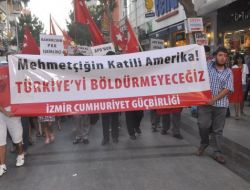 Hain Saldırı İzmir'de Protesto Edildi