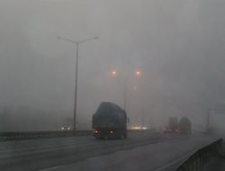Tem Otoyolunda Yoğun Sis