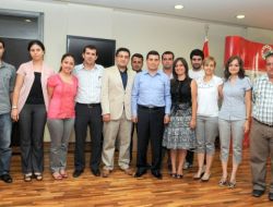 Ak Partili Gençler Başkan Tütüncü'yü Ziyaret Etti