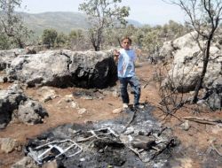 ÇATIŞMA BÖLGESİNDEKİ İZLER..