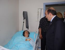 Gümrükçüoğlu Kazazedeleri Ziyaret Etti