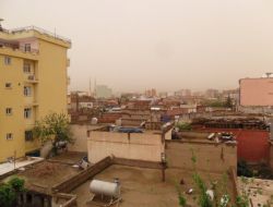 Yaz Ortasında Esen Toz Bulutu Şırnak’ı Olumsuz Etkiledi