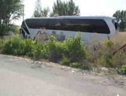ANKARA'DA OTOBÜS KAZASI
