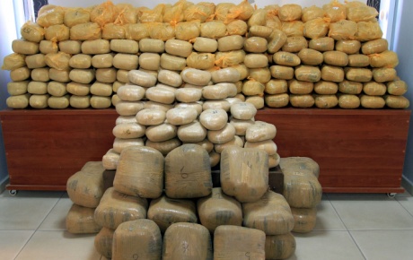 Kalorifer kazanında 20,5 kilo eroin