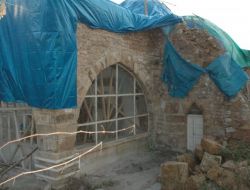 Lale Cami'nin Onarımına Başlandı