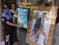 Maganda Terörüne Karşı Polisten Afişli Bilgilendirme