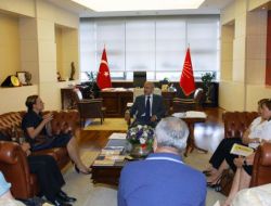 'Vardiye Bizde Platformu' Temsilcilerini Kabul Etti