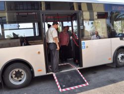 Engelsiz Kent İçin Otobüsler Engellilere Uyarlanıyor