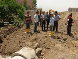 Şırnak Belediye Başkanı Uysal Çalışmaları Yerinde İnceledi
