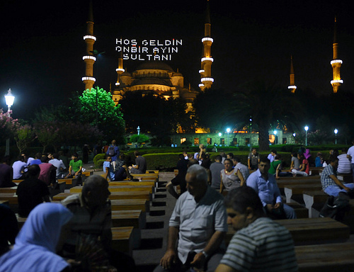 Sultanahmet'te Ramazan Hazırlıkları