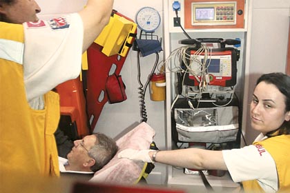 Başkan ölüyor kurtarın!!