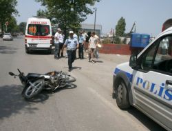 Zonguldak’ta Motosiklet Kazası