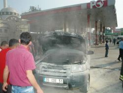 Benzin İstasyonunda Facianın Eşiğinden Dönüldü