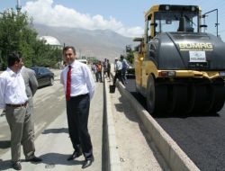 Ekşisu Yolu Asfaltlanıyor