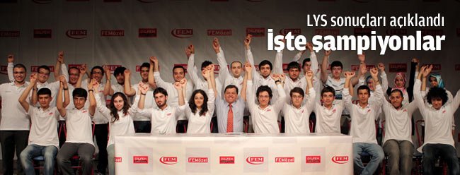 LYS sonuçları açıklandı!