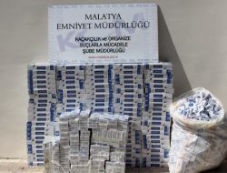 Malatya'da 5 Bin Paket Kaçak Sigara