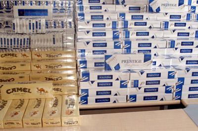 17 Bin Paket Gümrük Kaçağı Sigara