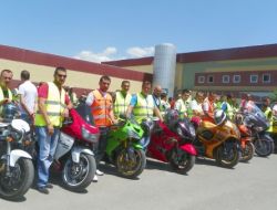 Motor Tutkunları Engelliler İçin Çorum'da Bir Araya Geldi