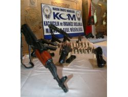 Nusaybin’de Ele Geçirilen Silahlar