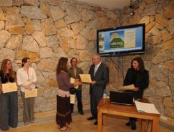 Japonların Yaptığı Müzede Kurs Görenlere Sertifikaları Verildi