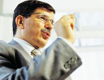 Davutoğlu portresi...