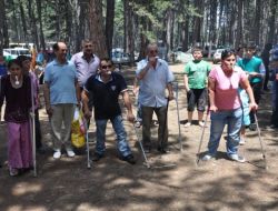 Engellililer Piknikte Stres Attı