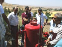 Çiftçiye, Modern Sulama Sistemleri Eğitimi Verildi