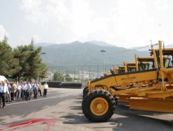 İl Özel İdaresi’nin Aldığı 9 İş Makinesi Hizmete Girdi