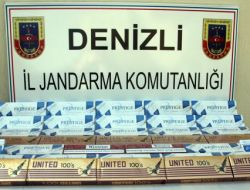 Denizli’de 690 Paket Kaçak Sigara