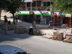 Antakya'nın Prestij Caddelerinde Çalışmalar Sürüyor