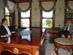 Bulgaristan Konsolosu Vabiyev'den Başkan Dündar'a Veda Ziyareti