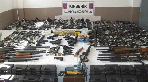 991 kaçak silah ele geçirildi!
