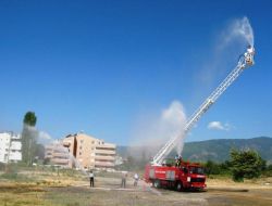 Akçay’ın Yeni İtfaiye Merkezi Hizmete Girdi