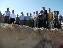 Karapınar’da Öğrenci Yurdunun Temeli Dualarla Atıldı