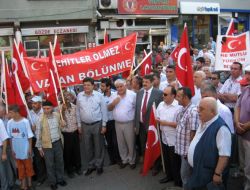 Bartın'da Teröre Lanet Mitingi