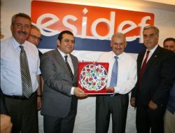 Bakan Yıldırım'dan Esidef'e Teşekkür Ziyareti