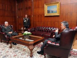 Köşk'teki Üçlü Zirvenin Fotoğrafları Yayınlandı