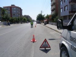 Balıkesir'de Kask Kullanma Oranı Yüzde 98